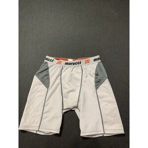 Marucci Youth Baseball Softball Padded Shorts w/ Cup White Youth XL‎